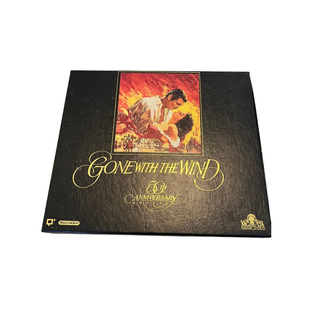 Gone With The Wind 50th Anniversary Edition VHS Box‎ Set MGM UA 1989 2-Tape Set